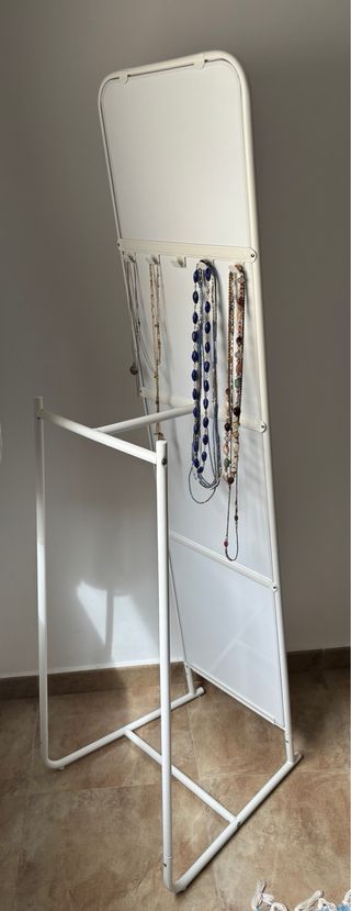 Espejo de pie IKEA KNAPPER Blanco