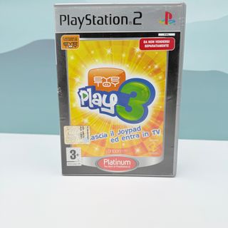 Camera PS2 Silver+Gioco Eye Toy Play 3 Italiano