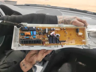 Placa Control Lavadora Samsung Ecobubble