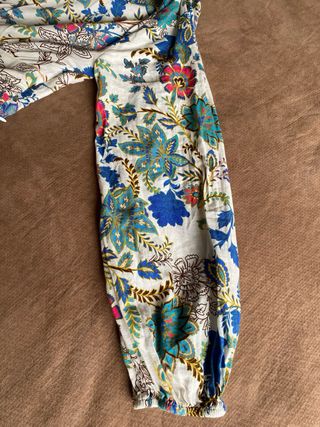 Blusa Zara Estampada Talla S