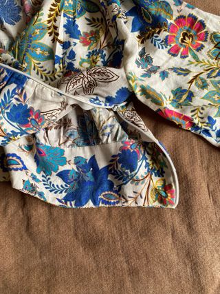 Blusa Zara Estampada Talla S