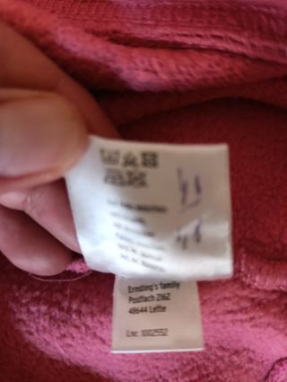 Sudadera Stockholm Rosa Talla XL