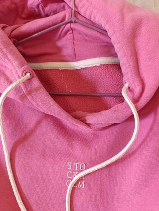 Sudadera Stockholm Rosa Talla XL