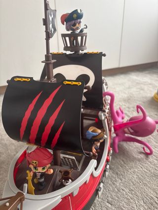 Pinypon Piratas Barco y Fortaleza