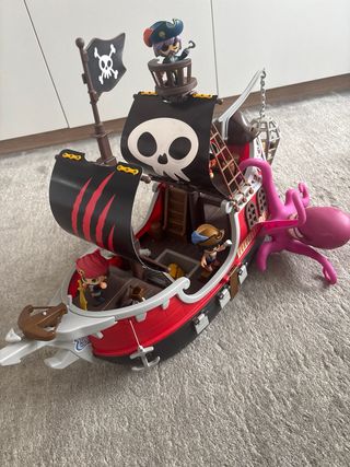 Pinypon Piratas Barco y Fortaleza