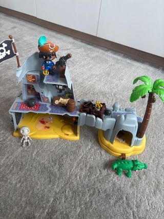 Pinypon Piratas Barco y Fortaleza