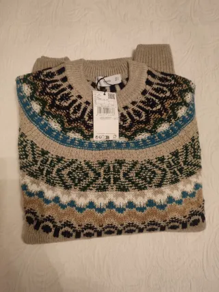 Jersey Mango Lana Jacquard Talla S