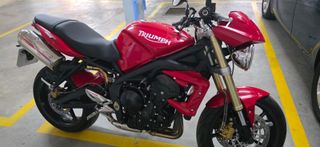 Triumph Street Triple R 2010 Roja