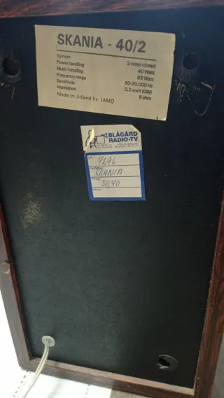 Altavoces SKANIA - 40/2 HIFI