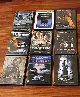 Lote 9 DVDs Películas Varias (Español)