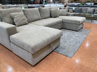 Sofá Cama Chaise Longue con Arcón CASTLE