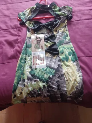 Vestido corto verano estampado