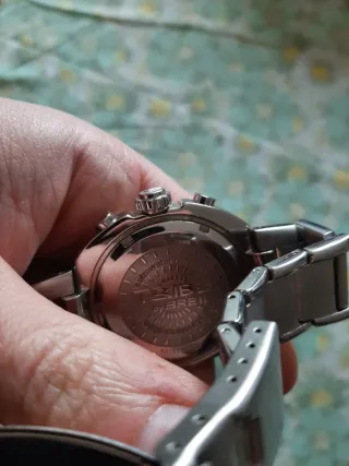 Orologio Cronografo Tribe Breil Argento Bianco