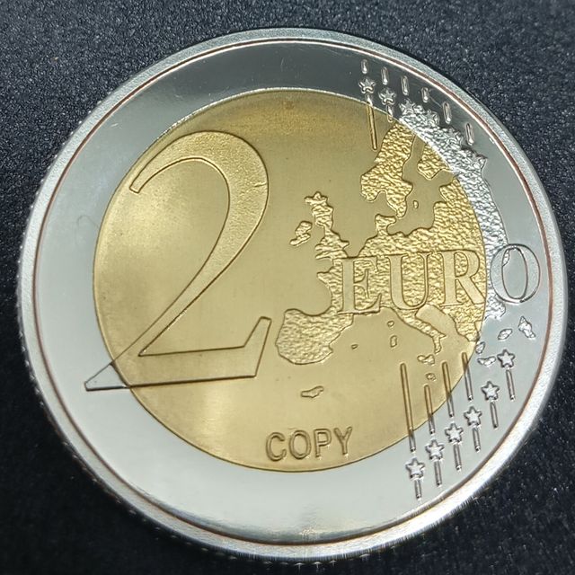 MÓNACO 2 MONEDAS CONMEMORATIVAS DE 2€ 2007 Y 2015