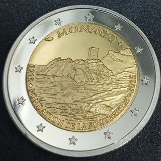 MÓNACO 2007 Y 2015 2 MONEDAS CONMEMORATIVAS DE 2€