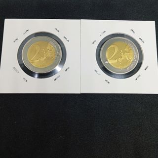 MÓNACO 2007 Y 2015 2 MONEDAS CONMEMORATIVAS DE 2€