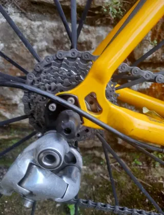 Bicicleta Cannondale R500 Amarilla