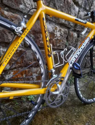 Bicicleta Cannondale R500 Amarilla