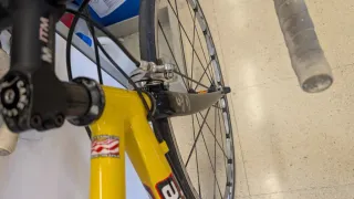 Bicicleta Cannondale R500 Amarilla