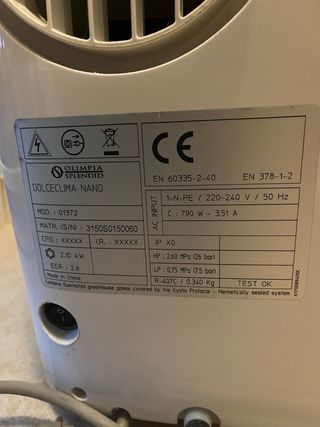 Aire Acondicionado Portátil Olimpia Splendid