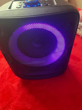 Altavoz Portátil Daewoo LED Azul