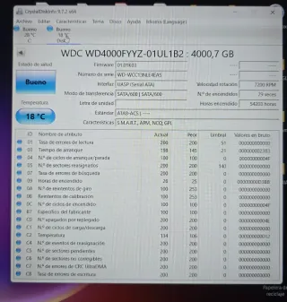 5x WD Re 4TB Discos Duros HDD