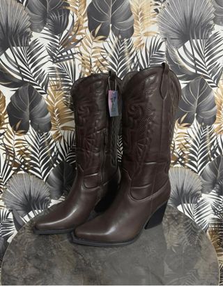 Botas camperas marrones 39