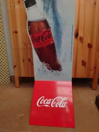 Cartel Coca-Cola Zero Frío Take Away