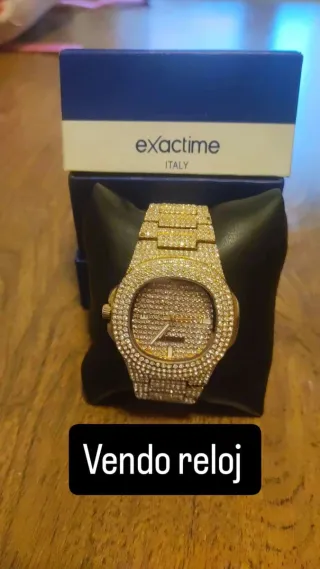 Reloj Exactime Dorado