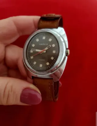 Orologio vintage CCCP Chaika Чайка 17 rubini