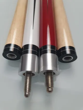 2 Tacos de Billar NUEVOS BOHEMIAN RED Y BLACK.