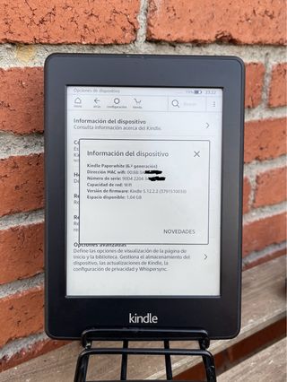 Libro Electrónico Kindle Amazon 6 generación Negro