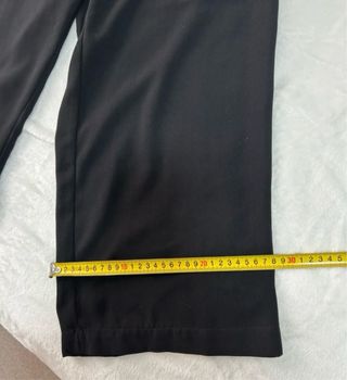Stradivarius pantalones anchos negros  talla XS