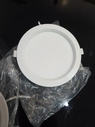 Pack 6 Focos LED Redondos para hueco de 15cm