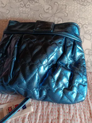 Bolso Claire's azul brillante