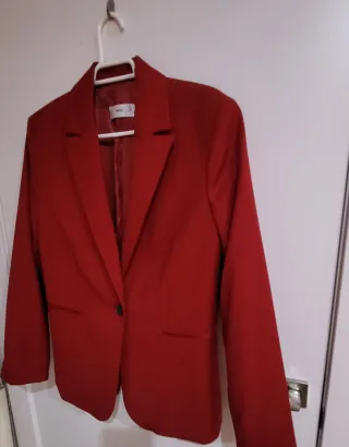 Americana Mango Roja Talla S