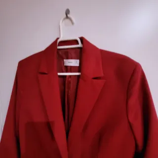 Americana Mango Roja Talla S