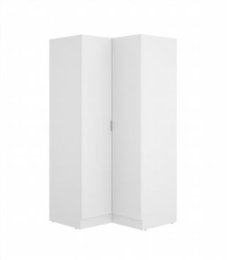 Armario Esquinero Con Puertas. Blanco