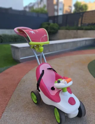 Correpasillos Smoby Bubble Go Rosa