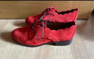 Blucher ante rojo talla 38