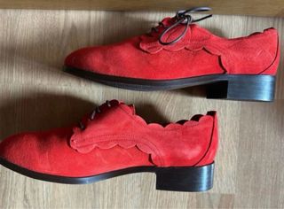 Blucher ante rojo talla 38