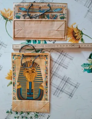 Bustine Egizi Decorativi - Set 4 Pezzi