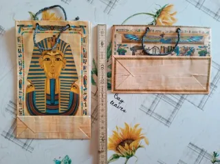 Bustine Egizi Decorativi - Set 4 Pezzi