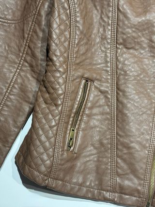 Chaqueta Cuero Sintético George Talla 44