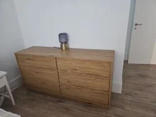 Cómoda 6 cajones madera