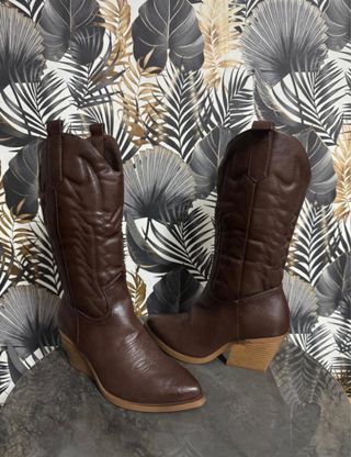 Botas Camperas Marrones 38