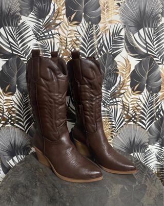 Botas Camperas Marrones 38