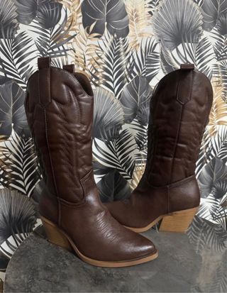 Botas Camperas Marrones 38