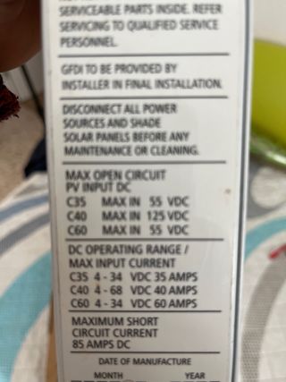 Regulador Xantrex C60 60 Amp Carga/Descarga