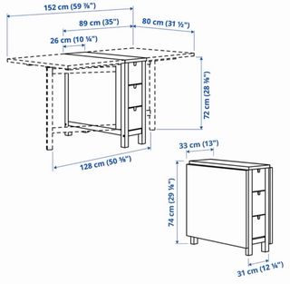 Mesa extensible madera Ikea